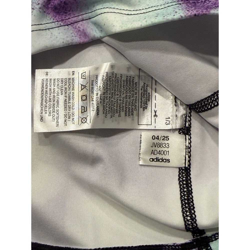 Adidas Overtime M OT TF Mock Compression Shirt JV8833 Mens Large NWT Purple - Picture 4 of 9